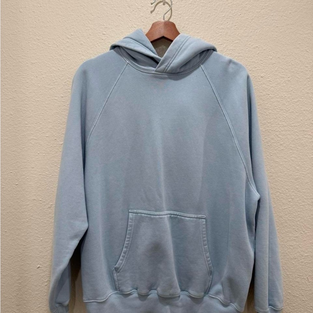 Aritzia Light Blue Iconic Oversized Hoodie